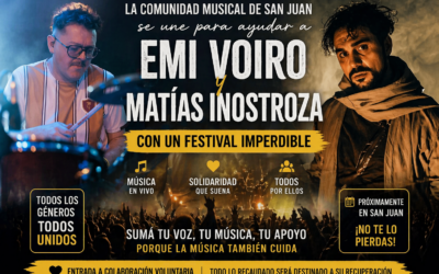 La comunidad musical organiza un festival solidario para ayudar a Emi Voiro y Matías Inostroza