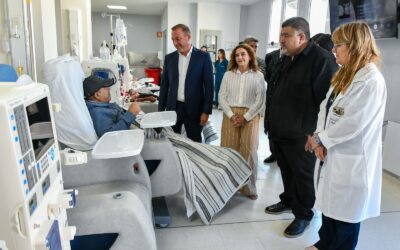 Inauguraron la Unidad de Diálisis en el Hospital San Roque y beneficiará a pacientes del norte sanjuanino