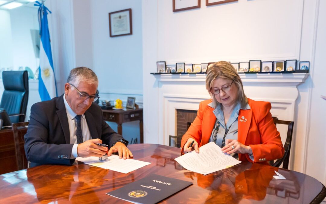 San Juan y Argentina firmaron acuerdos para fortalecer la lucha contra delitos complejos
