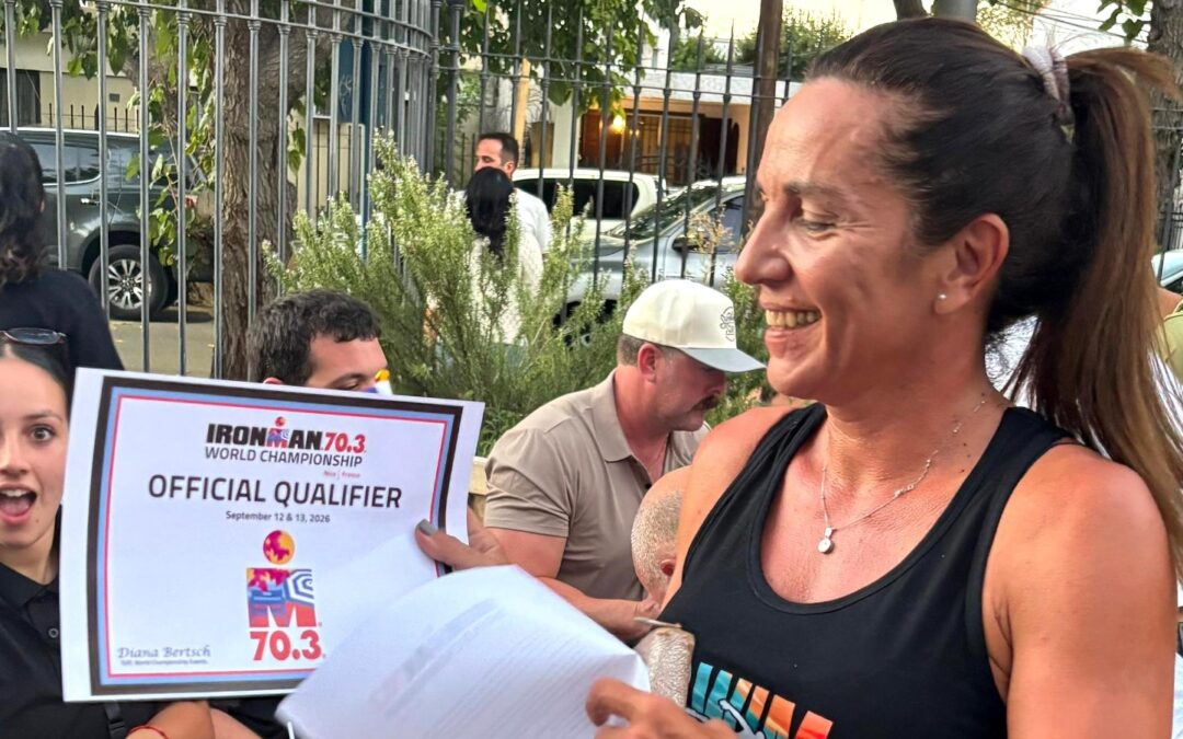 Gisela Suligoy clasificó al Mundial IRONMAN 70.3 World Championship de Niza tras su podio en San Juan