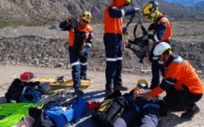 La mina Proyecto Hualilán reforzó su sistema de respuesta ante emergencias con simulacros y una campaña preventiva