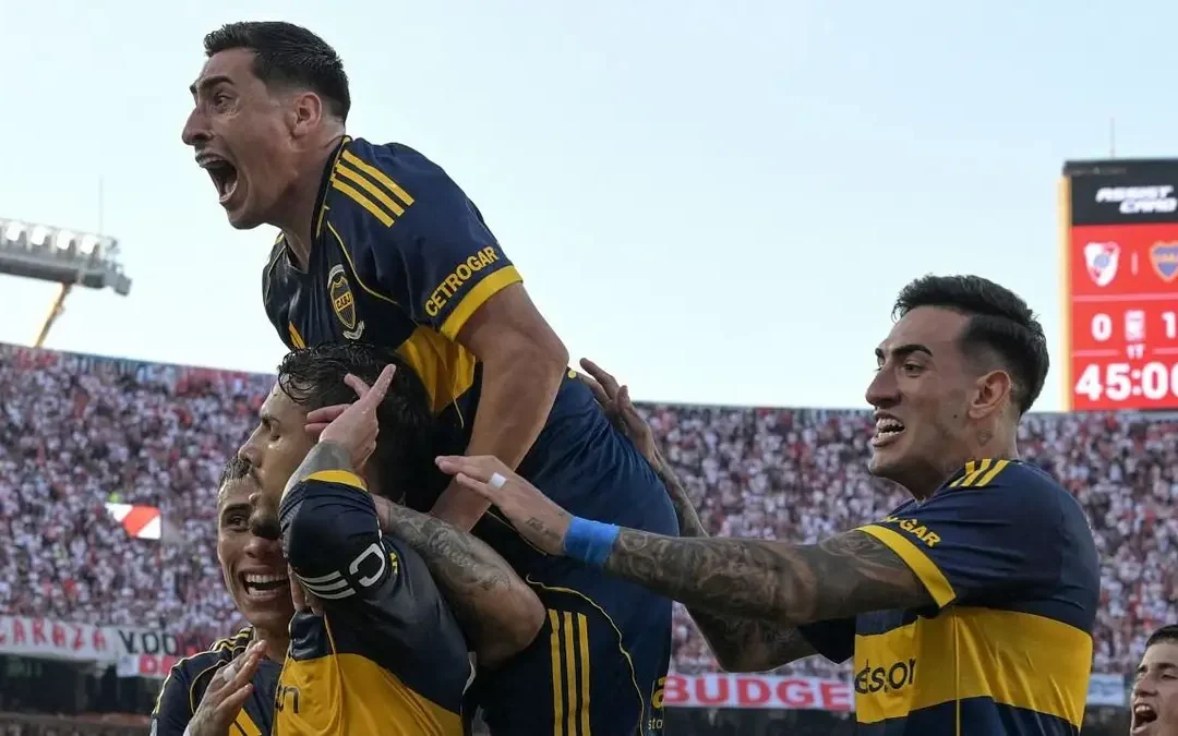 Con gol de penal, Boca le ganó a River en el Monumental