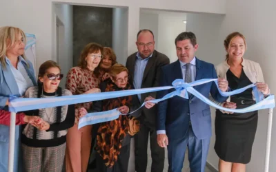 Orrego inauguró una nueva delegación del Registro Civil en Rivadavia