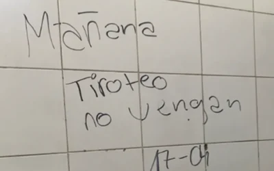 Otro mensaje de amenaza apareció en una escuela de San Juan y la tendencia genera preocupación