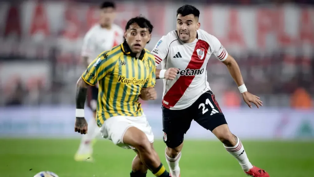 River venció a Aldosivi en el Monumental y se afianza en la pelea del torneo