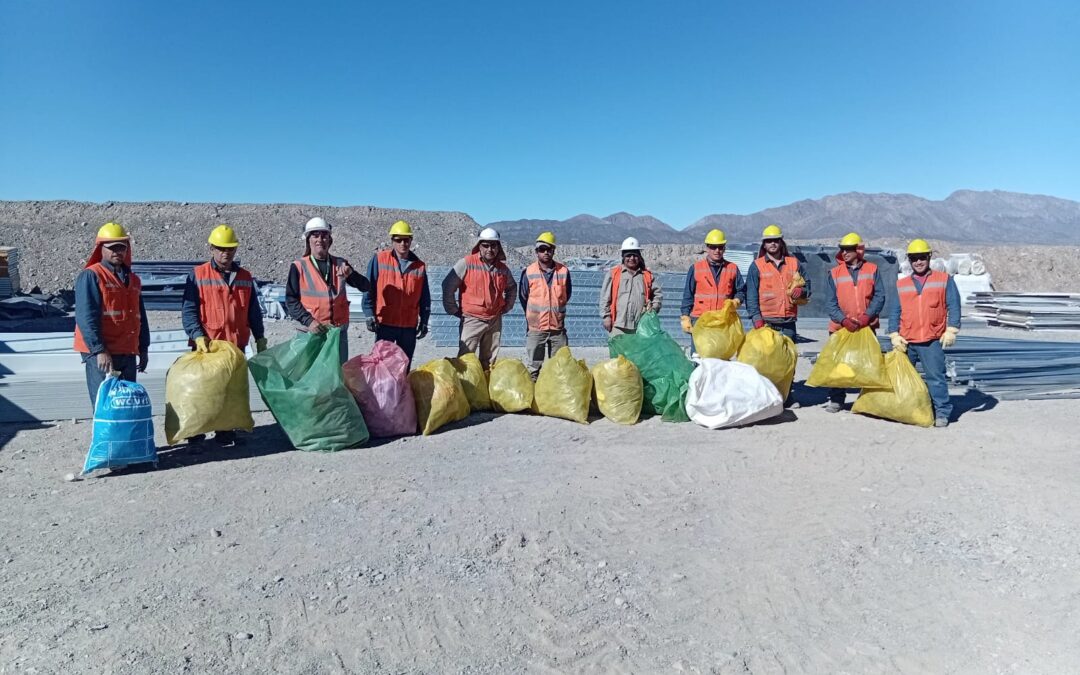 Refuerzan acciones de seguridad en el proyecto Hualilán con capacitaciones y simulacros