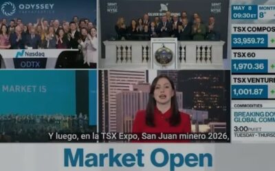 San Juan participó de la apertura de la Bolsa de Toronto en el marco de la Expo Minera 2026