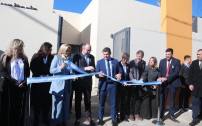 Orrego inauguró un nuevo Centro Integrador Comunitario en Sierras de Marquesado