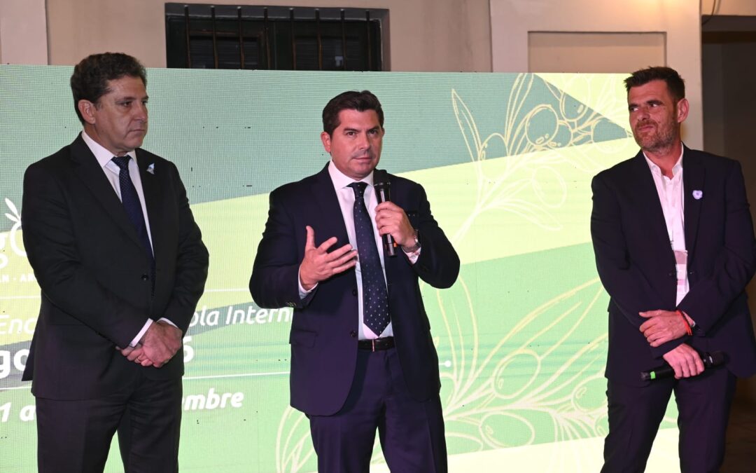 Orrego presentó en Buenos Aires una nueva edición de ArgOliva 2026