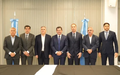 Orrego reunió a gobernadores en San Juan y firmó acuerdos estratégicos con Mendoza y Santa Fe