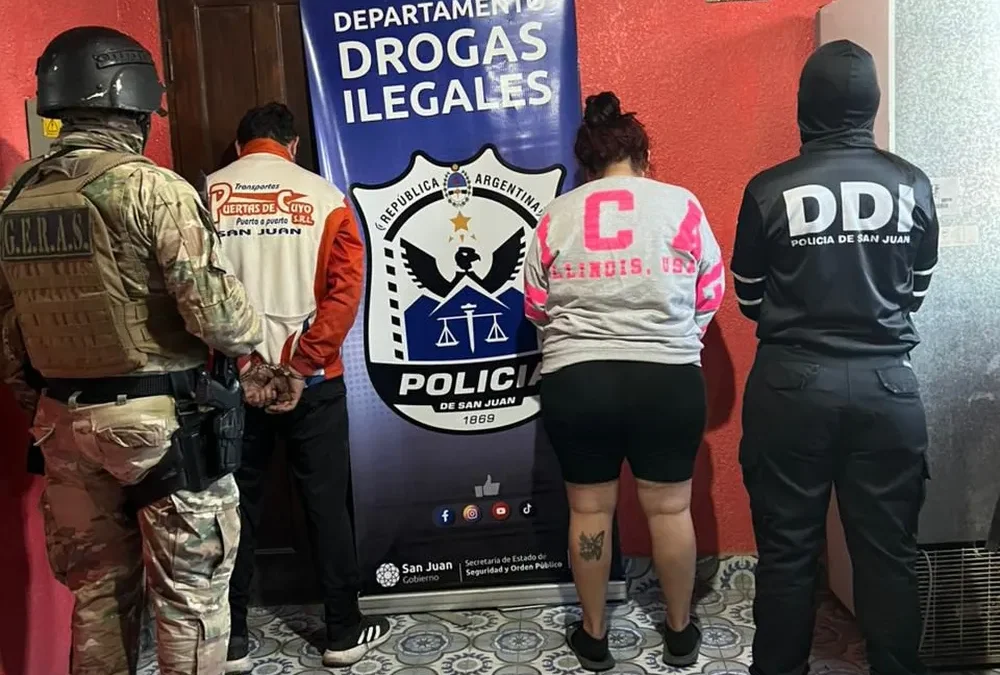 Allanamiento en Chimbas: cayó una banda familiar acusada de vender droga