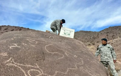 Gendarmería encontró posibles petroglifos prehispánicos en alta montaña de San Juan