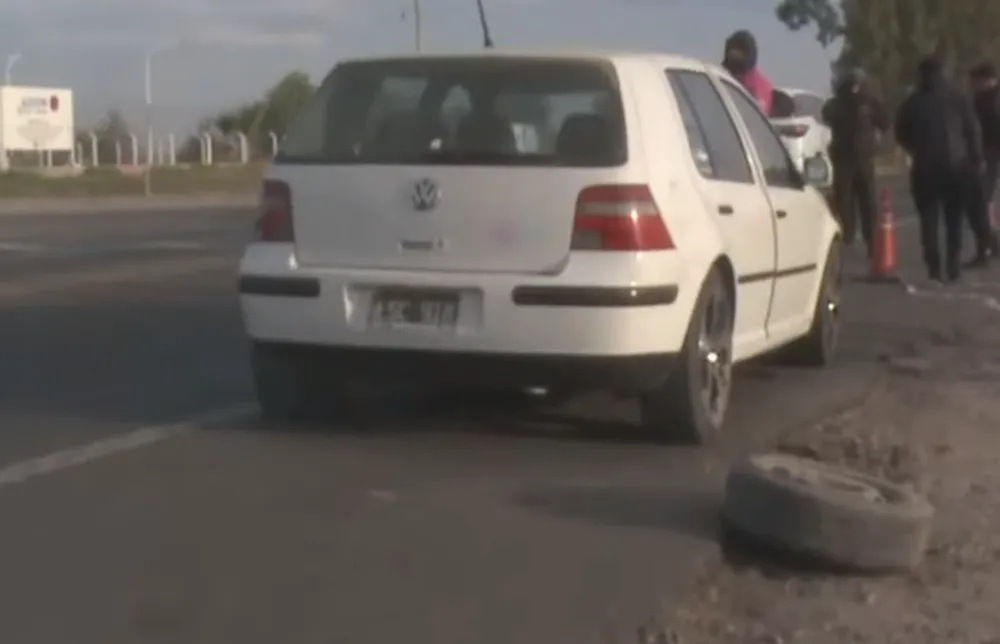 Dos choques en pocos metros provocaron cortes y un fuerte operativo sobre Ruta 20