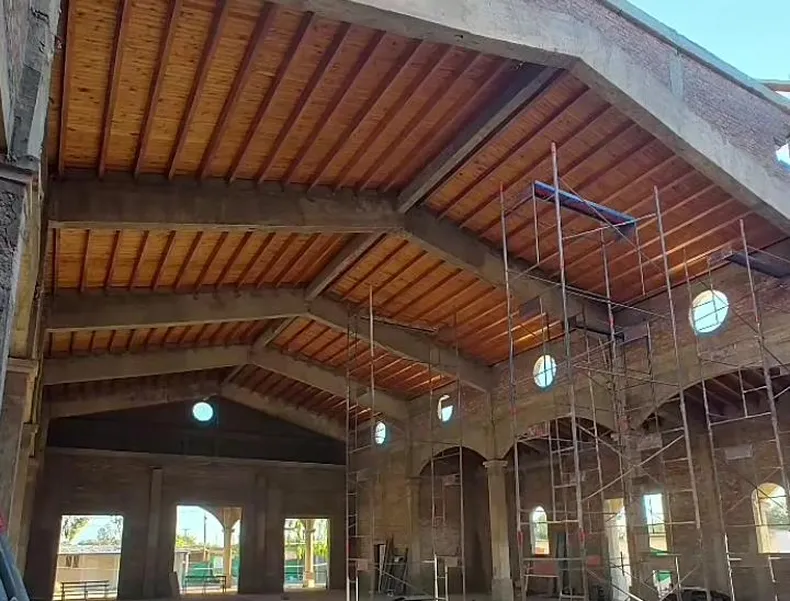 Lanzan un sorteo para terminar el techado del nuevo Santuario de San Expedito en Bermejo: habrá premios que alcanzan los $3,5 millones