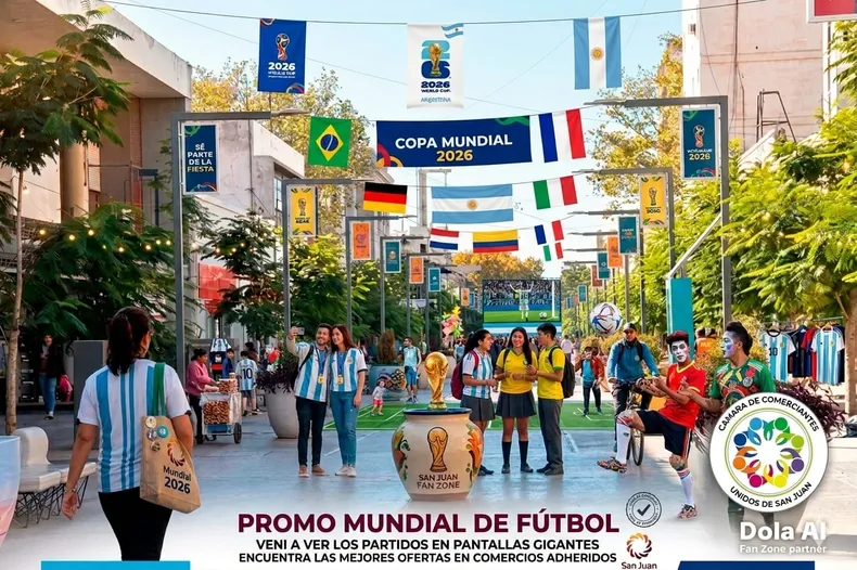 Lanzaron una campaña para vivir el mundial en el Centro: descuentos, pantallas gigantes y gastronomía
