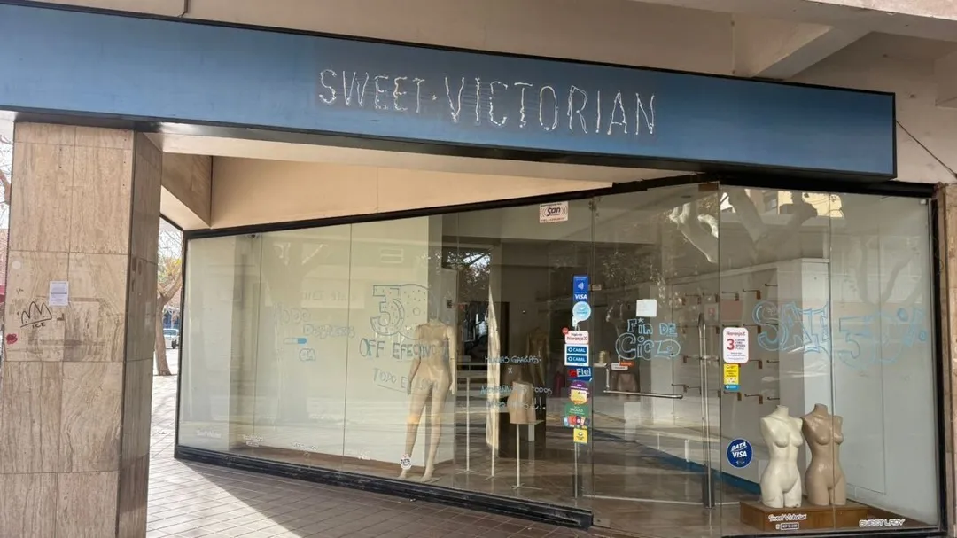 Cerró una histórica sucursal de Sweet Victorian en el microcentro sanjuanino
