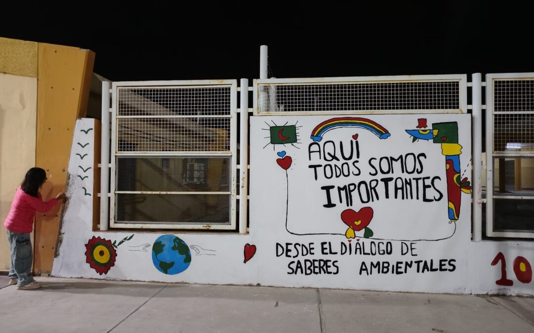 La Escuela Secundaria Barrio Nuevo Cuyo realizará una jornada ambiental con inauguración de murales