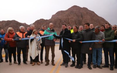 Orrego inauguró dos nuevos puentes en Calingasta y destacó su impacto en la producción y la conectividad