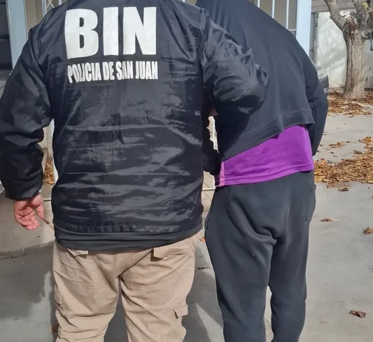 Detuvieron en Chimbas a un condenado que era buscado por no regresar de una salida transitoria
