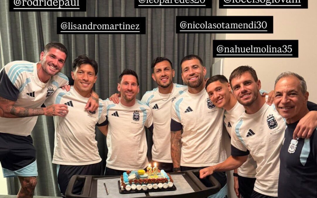 Lionel Messi cumple 39 años y sigue haciendo historia con la Selección Argentina