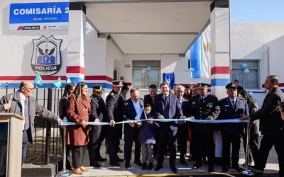 Orrego inauguró obras clave en Jáchal para fortalecer la seguridad, la salud, el agua potable y la conectividad