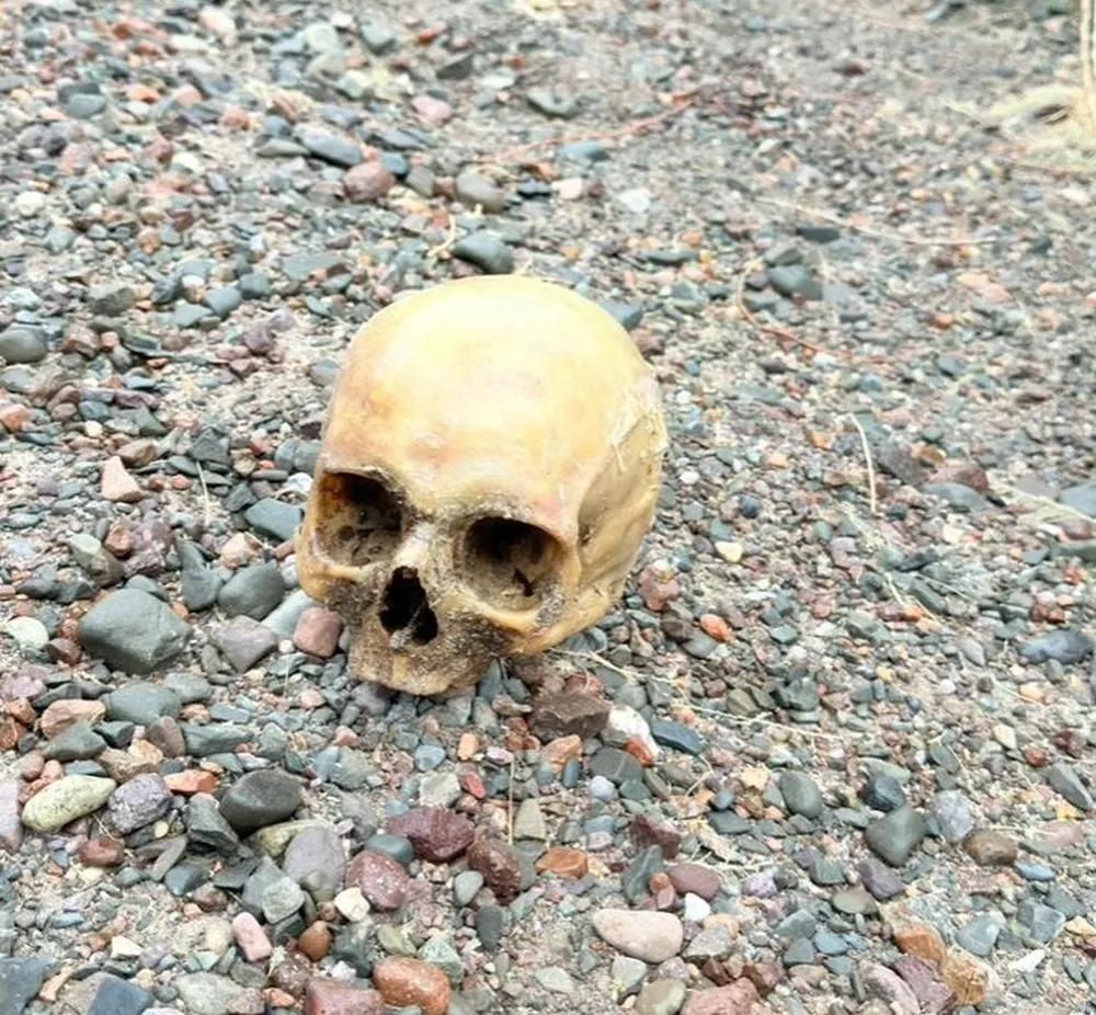 Hallaron un cráneo humano cerca del dique Punta Negra y la Justicia investiga cómo llegó al lugar