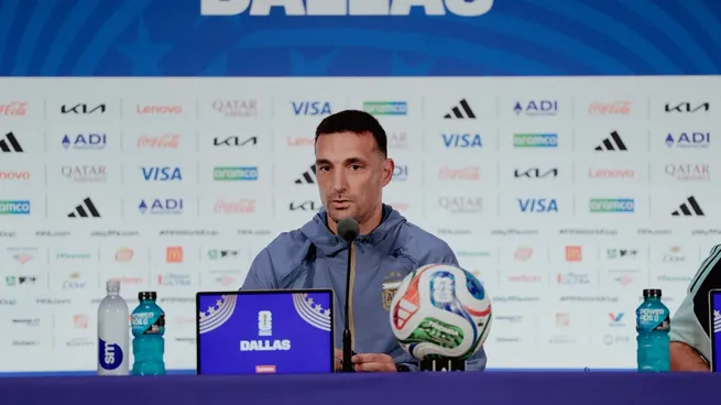 Scaloni confirmó que Messi será suplente en el duelo de Argentina ante Jordania