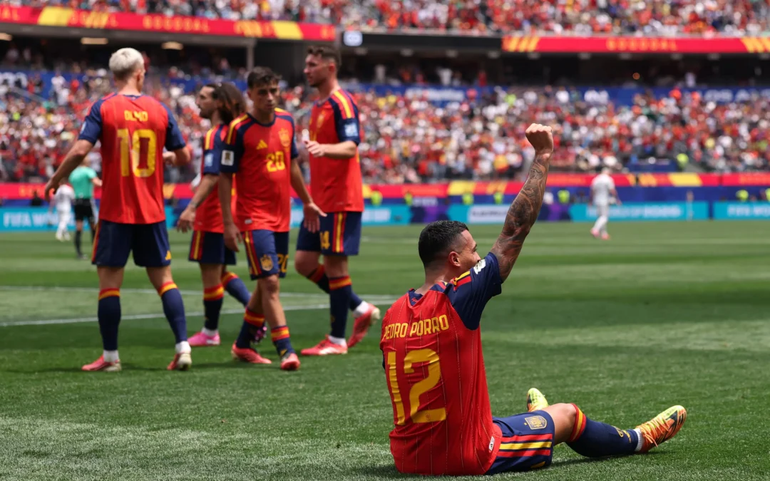 España goleó a Austria y se metió en octavos del Mundial 2026