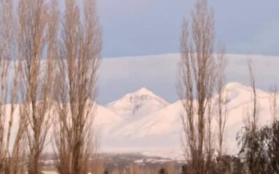 Nueva alerta naranja por nieve en Calingasta: pronostican hasta 1,5 metros de acumulación