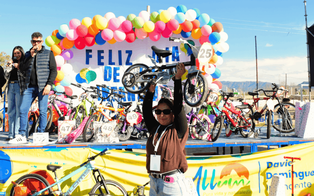 Hualilán impulsó una iniciativa solidaria para acompañar a las infancias de Ullum