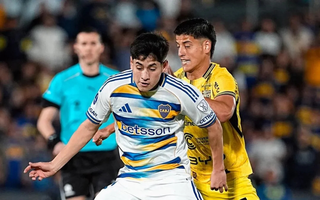 Boca goleó a Recoleta y se metió en los cuartos de final de la Copa Sudamericana