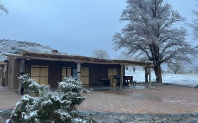 Bella Vista amaneció cubierta de blanco