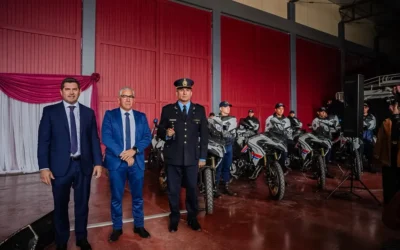 La Policía de San Juan sumó 36 nuevas motos para reforzar la prevención en las calles