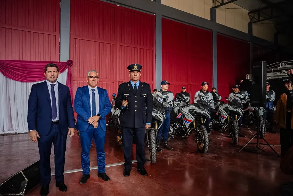La Policía de San Juan sumó 36 nuevas motos para reforzar la prevención en las calles