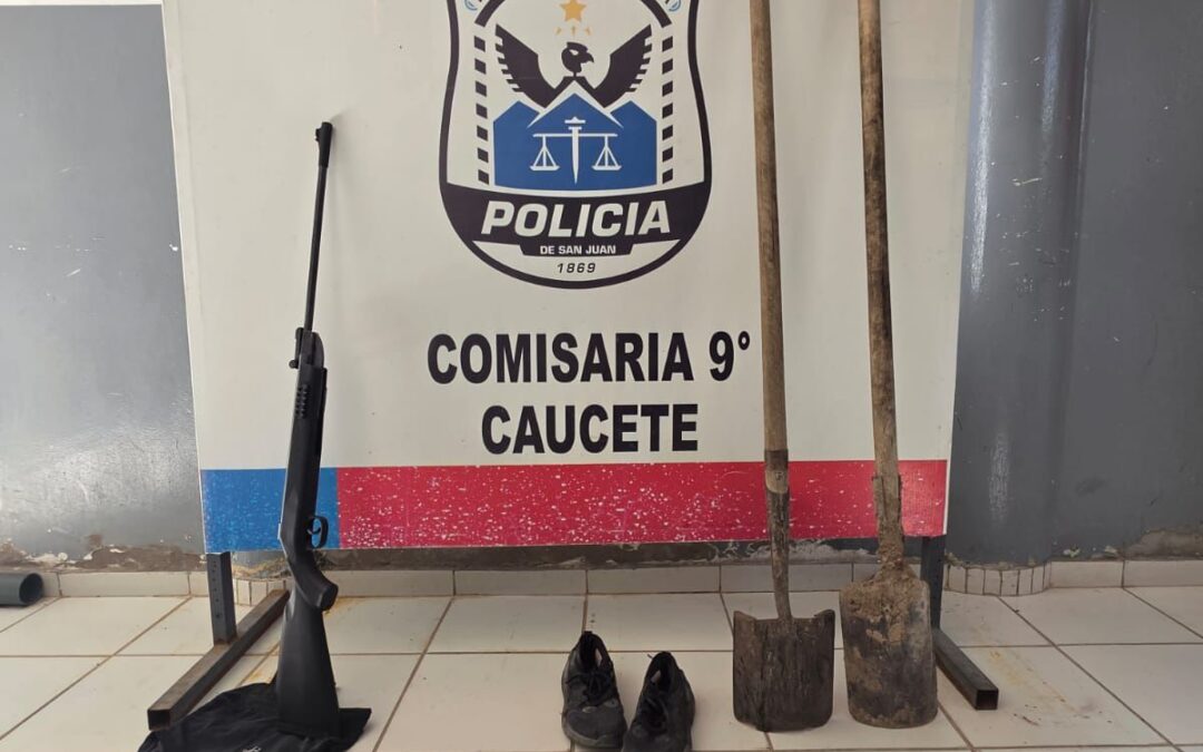 Investigan a un grupo de adolescentes por un robo en una finca y recuperan las herramientas sustraídas