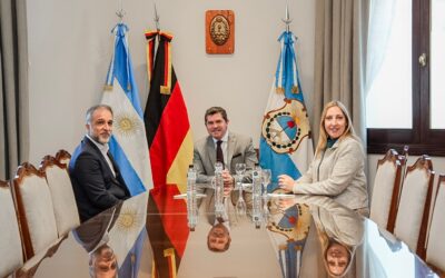 Orrego recibió al cónsul honorario de Alemania en San Juan