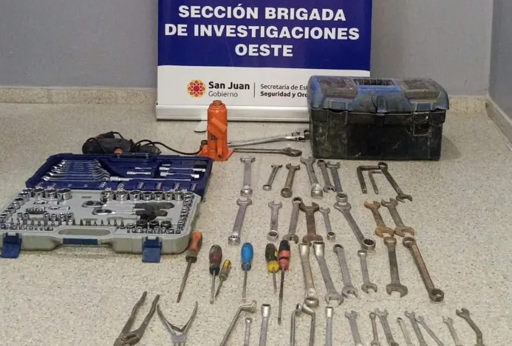 Encontraron en Marketplace herramientas robadas, pactaron la compra y detuvieron a un sospechoso