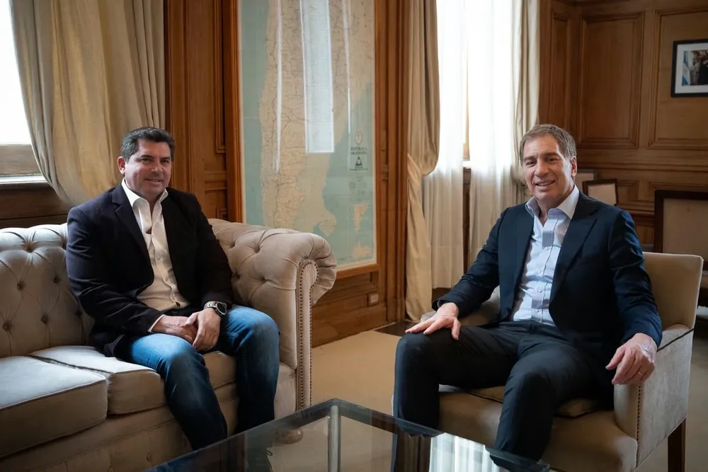 Orrego se reunió con Santilli en Casa Rosada: respaldo a la reforma política y a la eliminación de las PASO