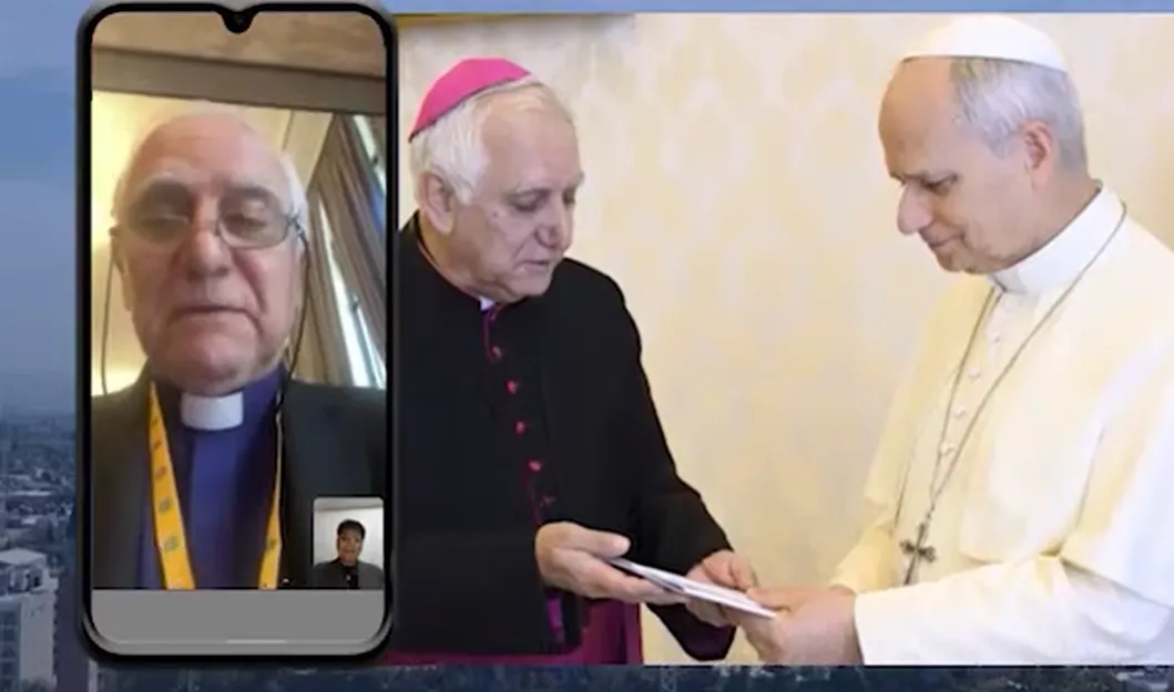 Desde Roma, Monseñor Lozano con Canal 4: "El Papa se interesó mucho por nuestro proceso sinodal y nos alentó en esta etapa"