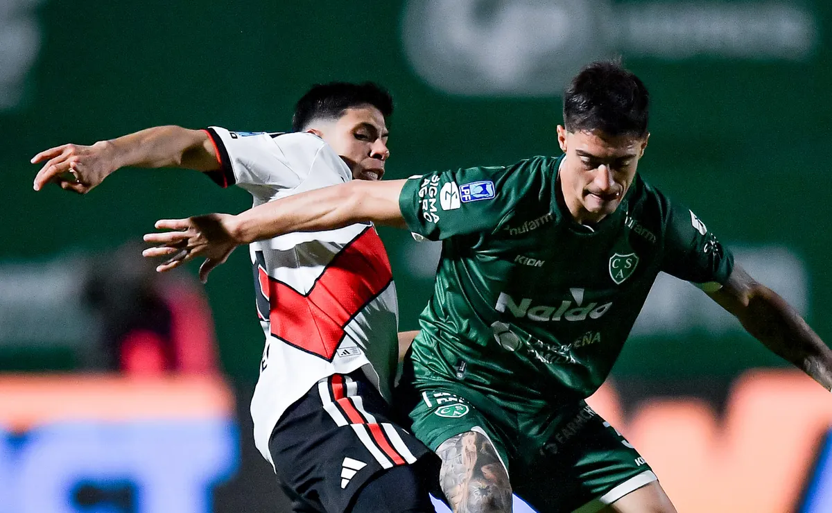 River empató 1-1 con Sarmiento en Junín y sigue fuera de la zona de clasificación a los playoffs del Torneo