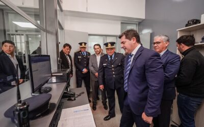Orrego inauguró la refuncionalización de la Comisaría 14° de Zonda
