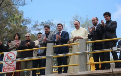Día del Agua: Orrego encabezó la tradicional bendición en el Partidor San Emiliano