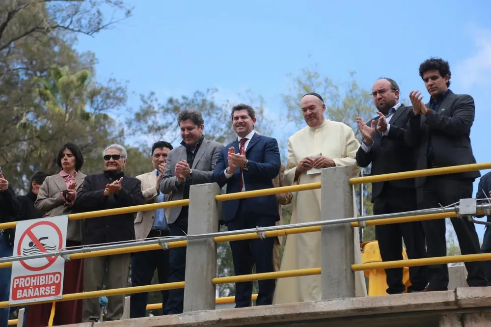 Día del Agua: Orrego encabezó la tradicional bendición en el Partidor San Emiliano
