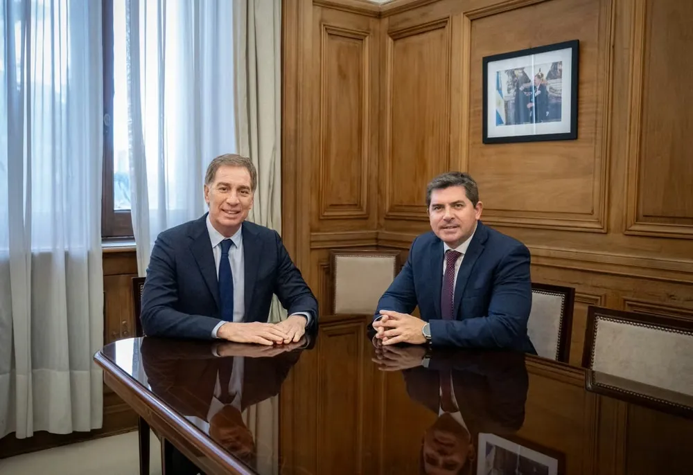 Orrego se reunió con Santilli y planteó las prioridades de San Juan ante Nación