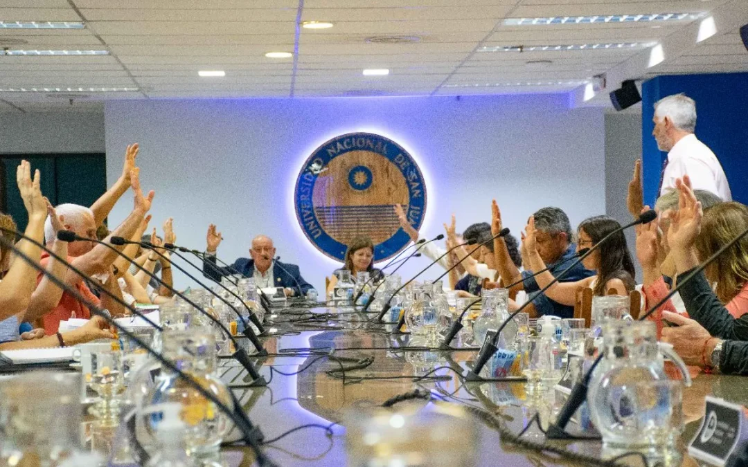 El Consejo Superior de la UNSJ aprobó de forma unánime la creación de la Facultad de Ciencias de la Salud